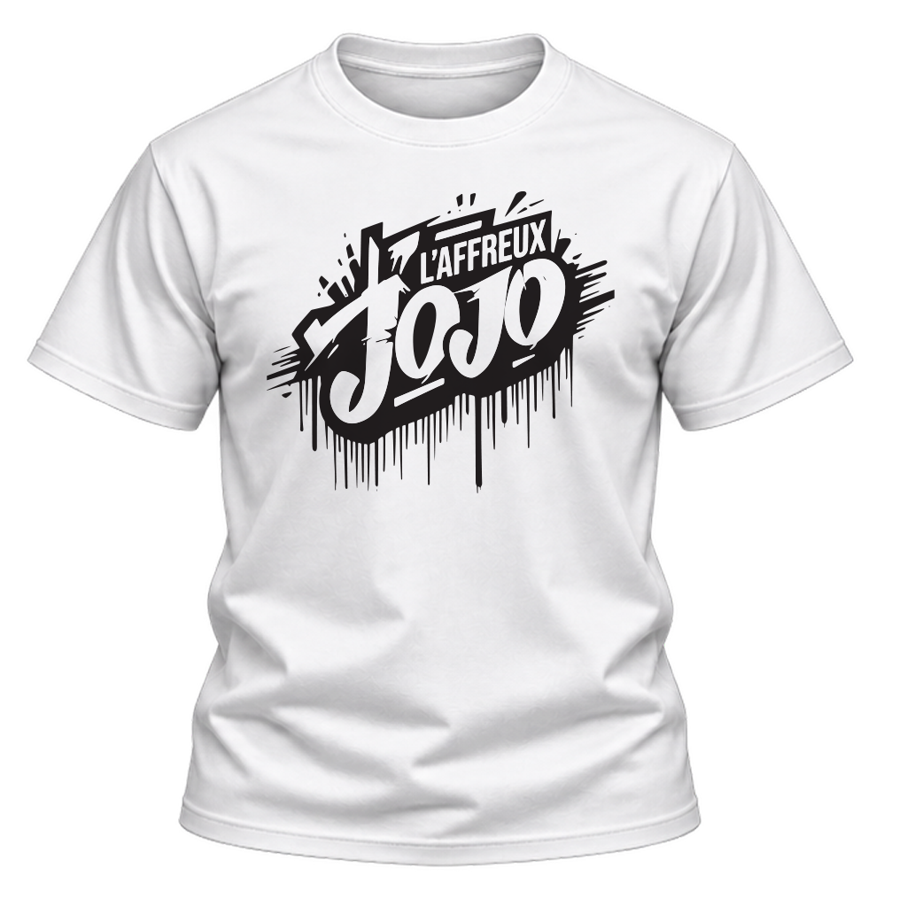 L’Affreux Jojo — Logo 1 — Blanc