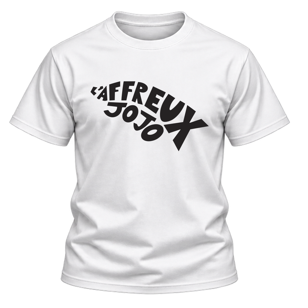 L’Affreux Jojo — Logo 2 — Blanc